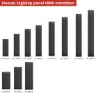 3D bársony fali panel | több méretben és 30 színben | 30*280 cm