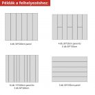 3D bársony fali panel | több méretben és 30 színben | 30*280 cm