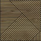 Tölgy furnér borítású mart MDF panel 60 x 60 cm - Granada