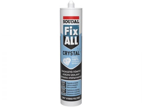 Soudal Fix All Crystal ragasztó - konyha és fürdőszoba panelekhez